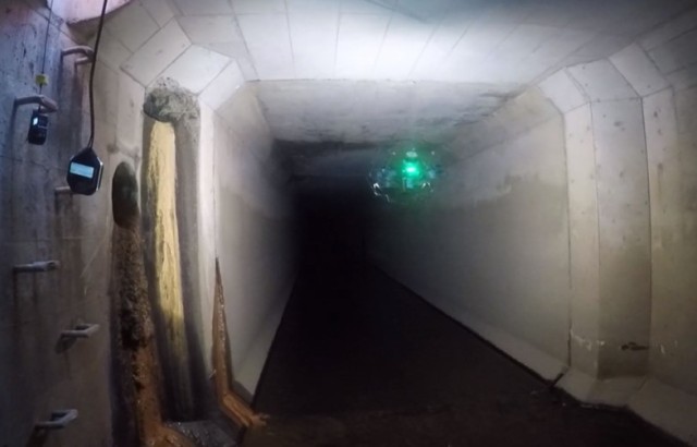 ELIOS 3 による下水道点検